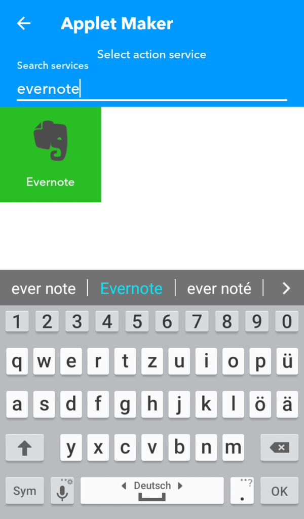 launchbar evernote search